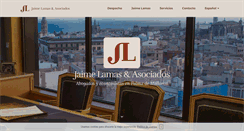 Desktop Screenshot of bufetejaimelamas.com